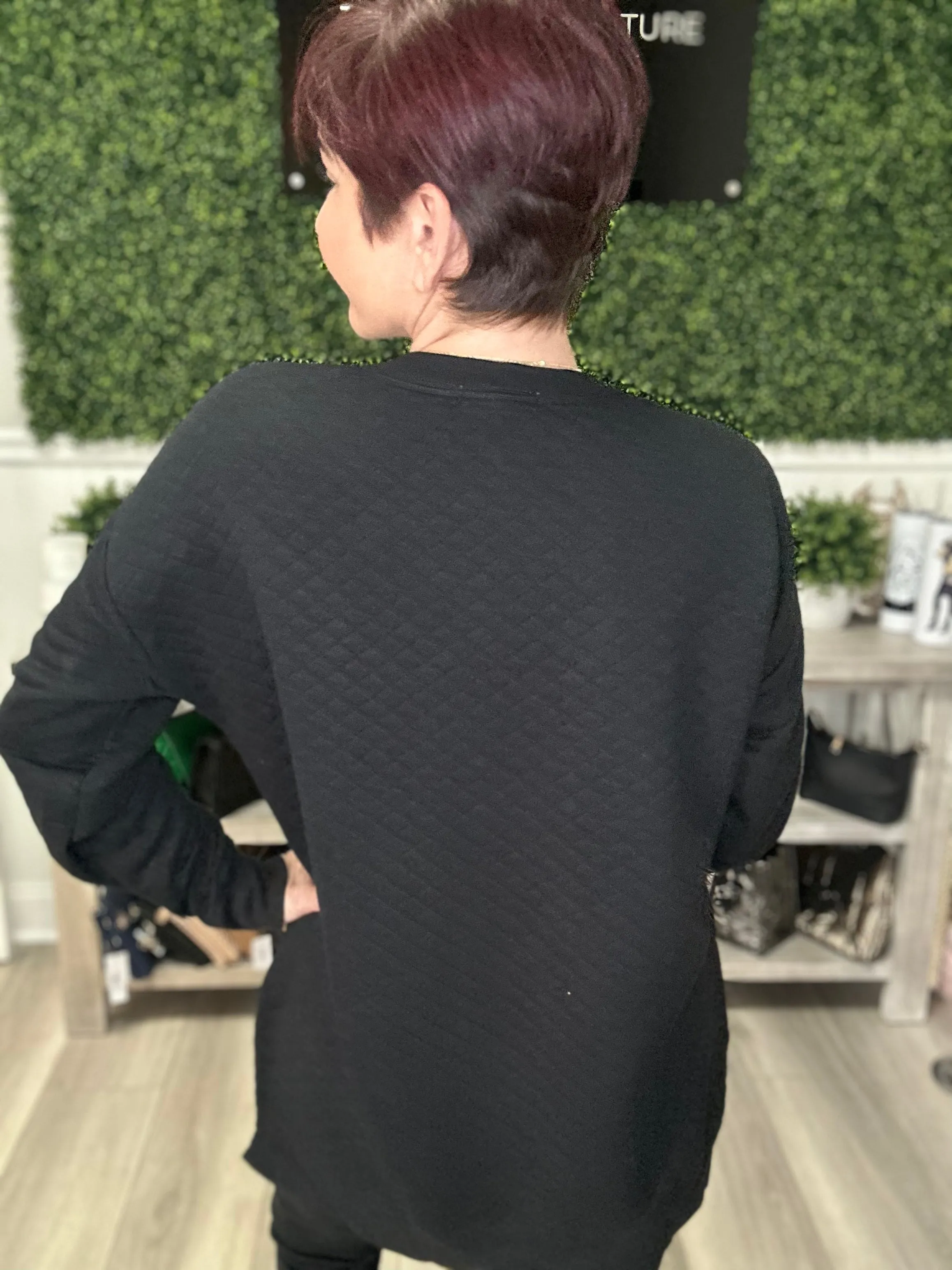 Quilted Modern Weekender Top