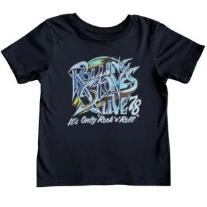 Rowdy Sprout - Rolling Stones Tee in Jet Black