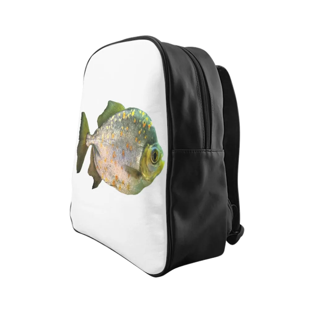 Silver Fish with Specs School Backpack
