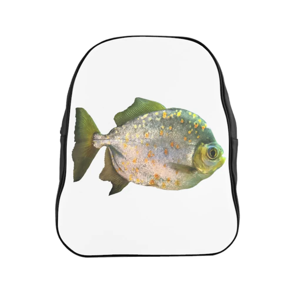 Silver Fish with Specs School Backpack