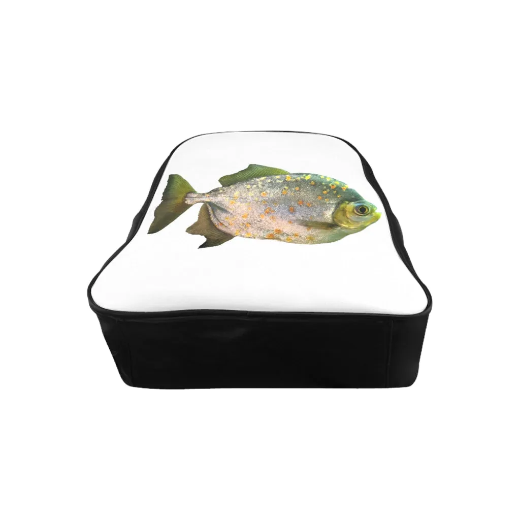 Silver Fish with Specs School Backpack