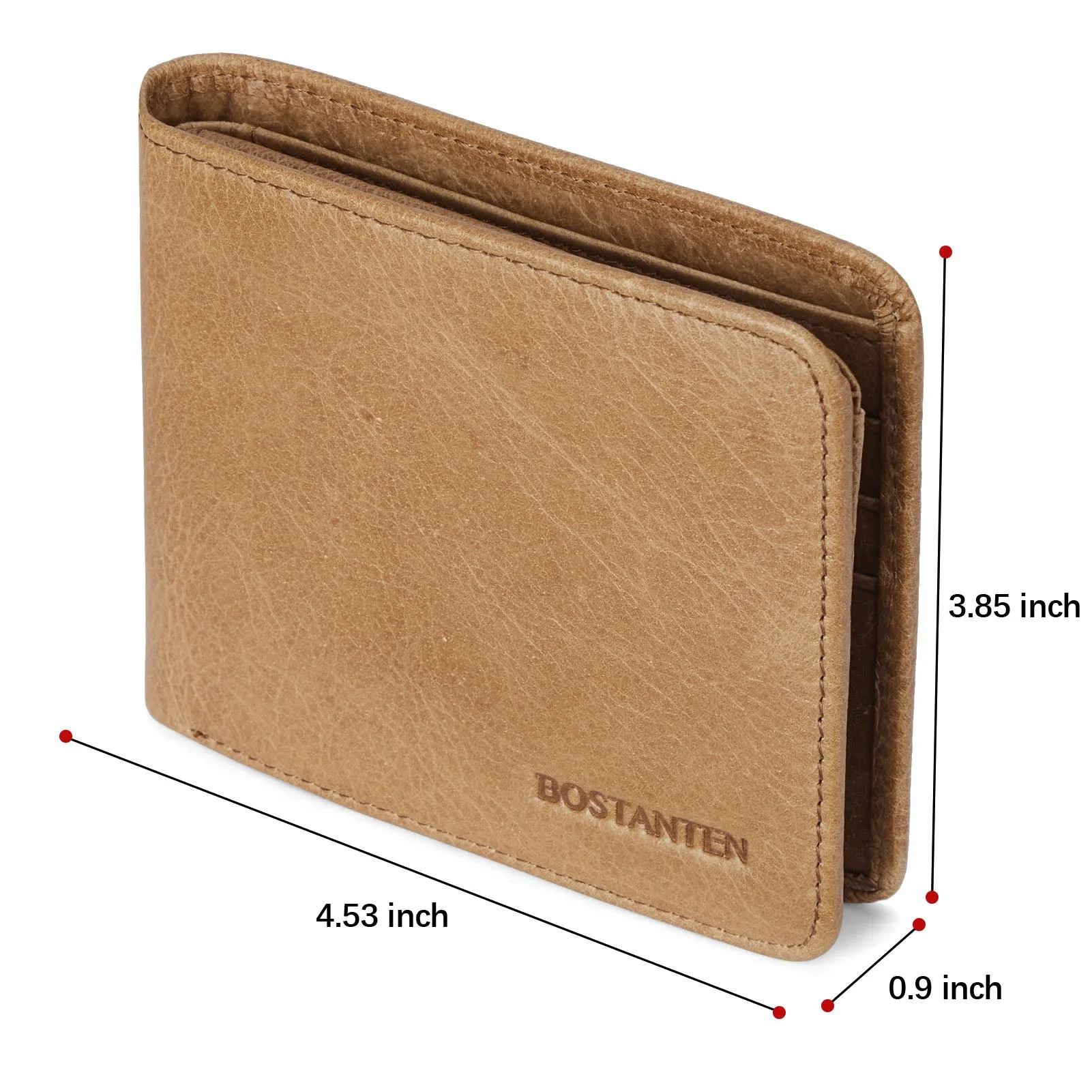 Slim Italian Leather RFID Wallet for Men - Keep Your Cards Safe and Secure