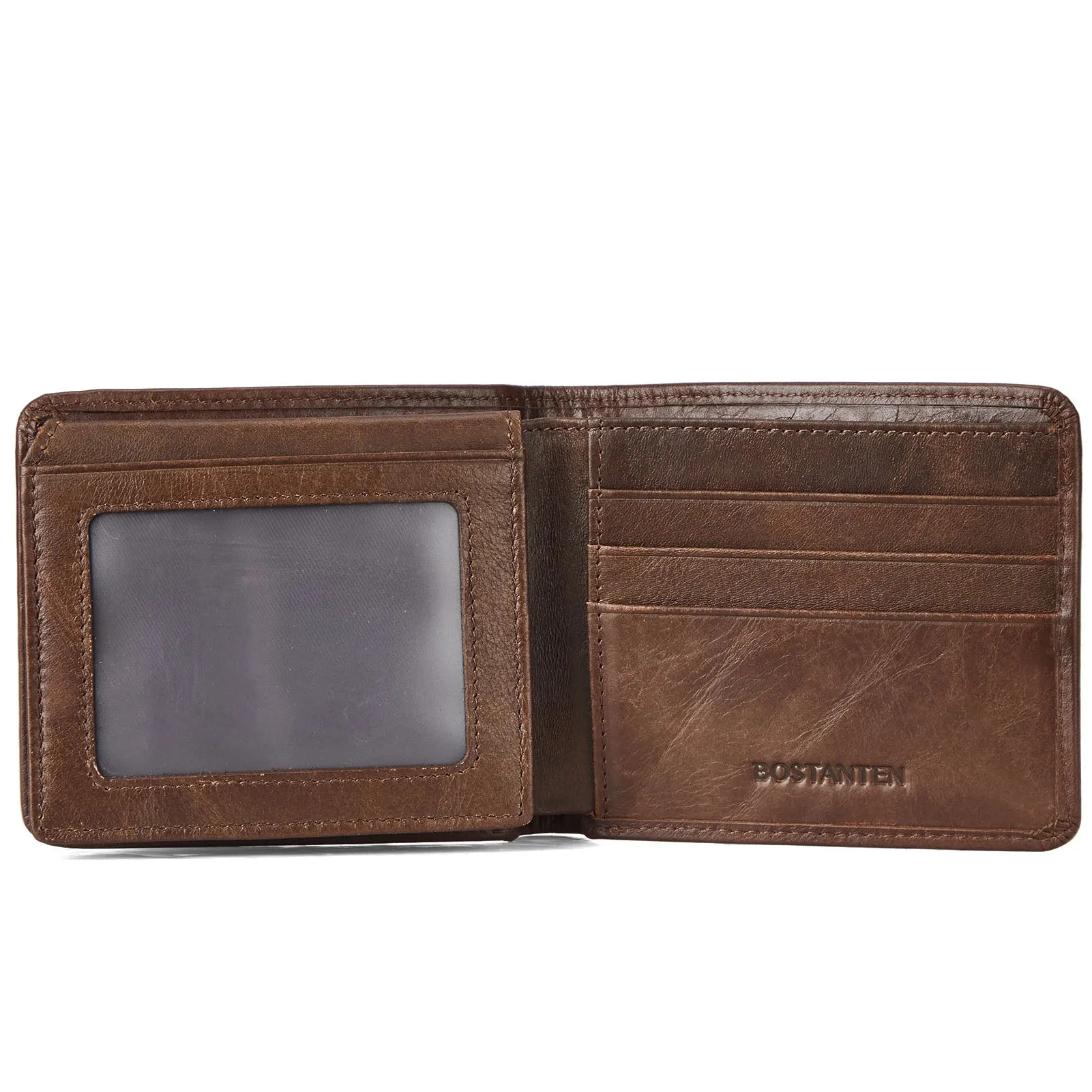 Slim Italian Leather RFID Wallet for Men - Keep Your Cards Safe and Secure