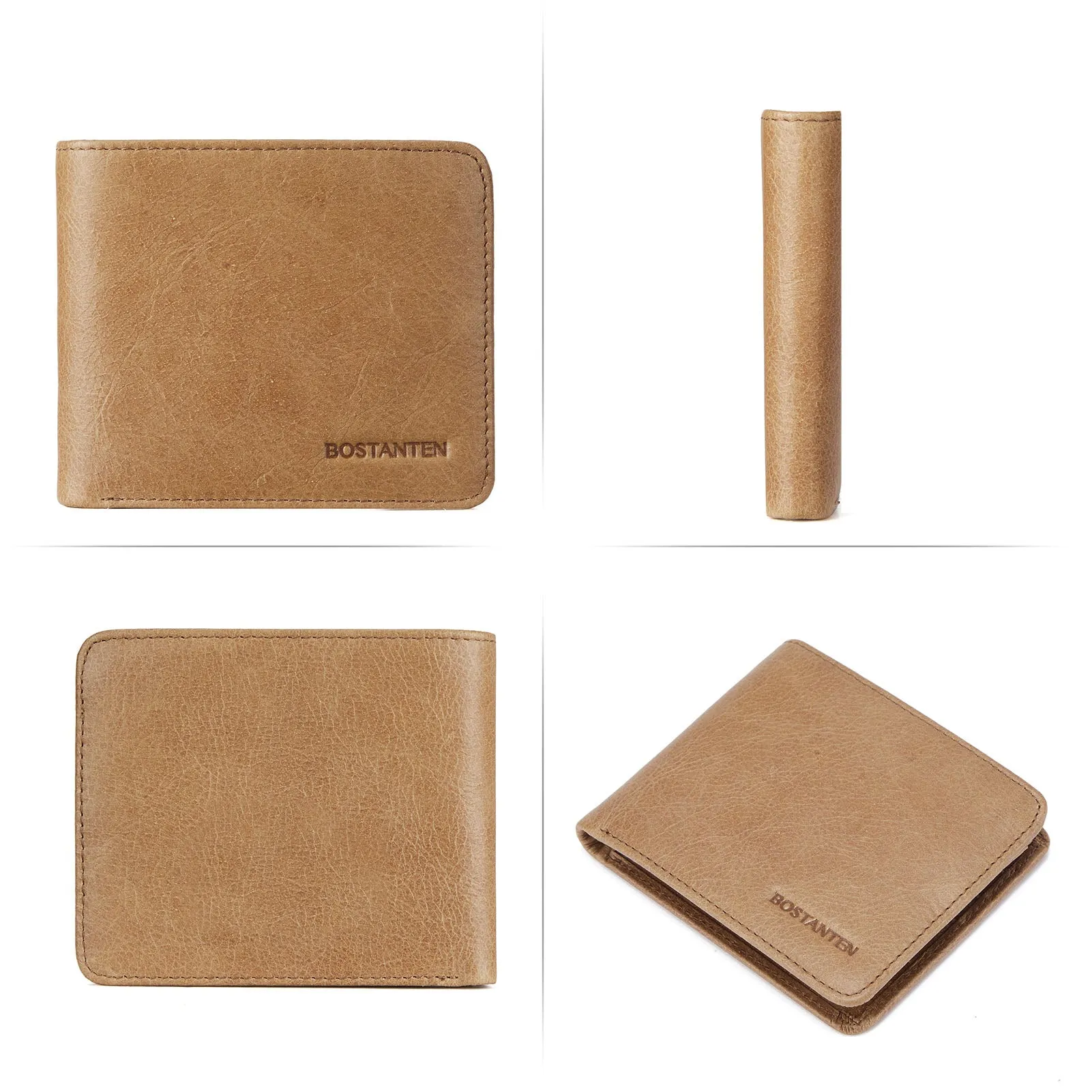 Slim Italian Leather RFID Wallet for Men - Keep Your Cards Safe and Secure