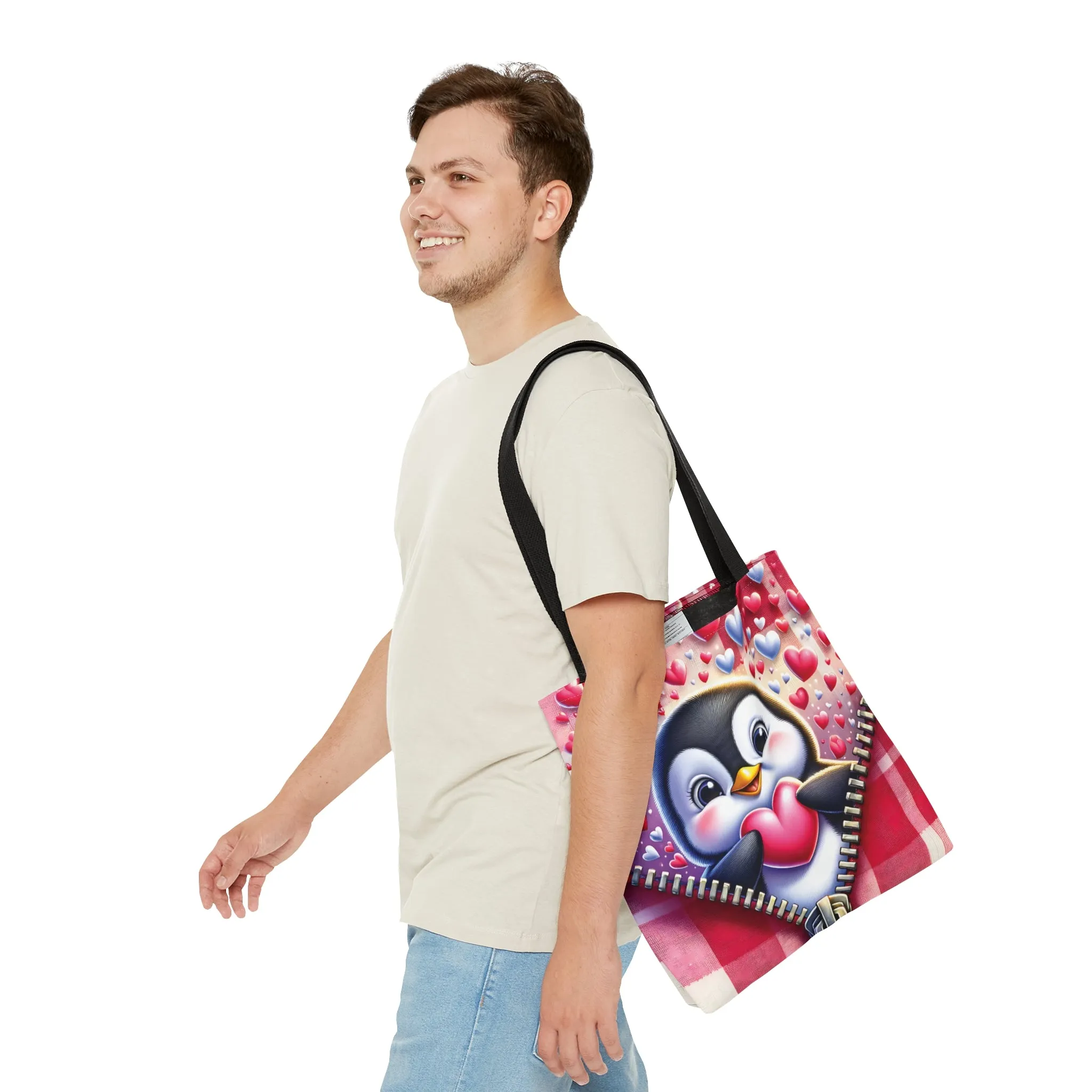 Tote Bag, Penguin, Personalised/Non-Personalised Tote bag