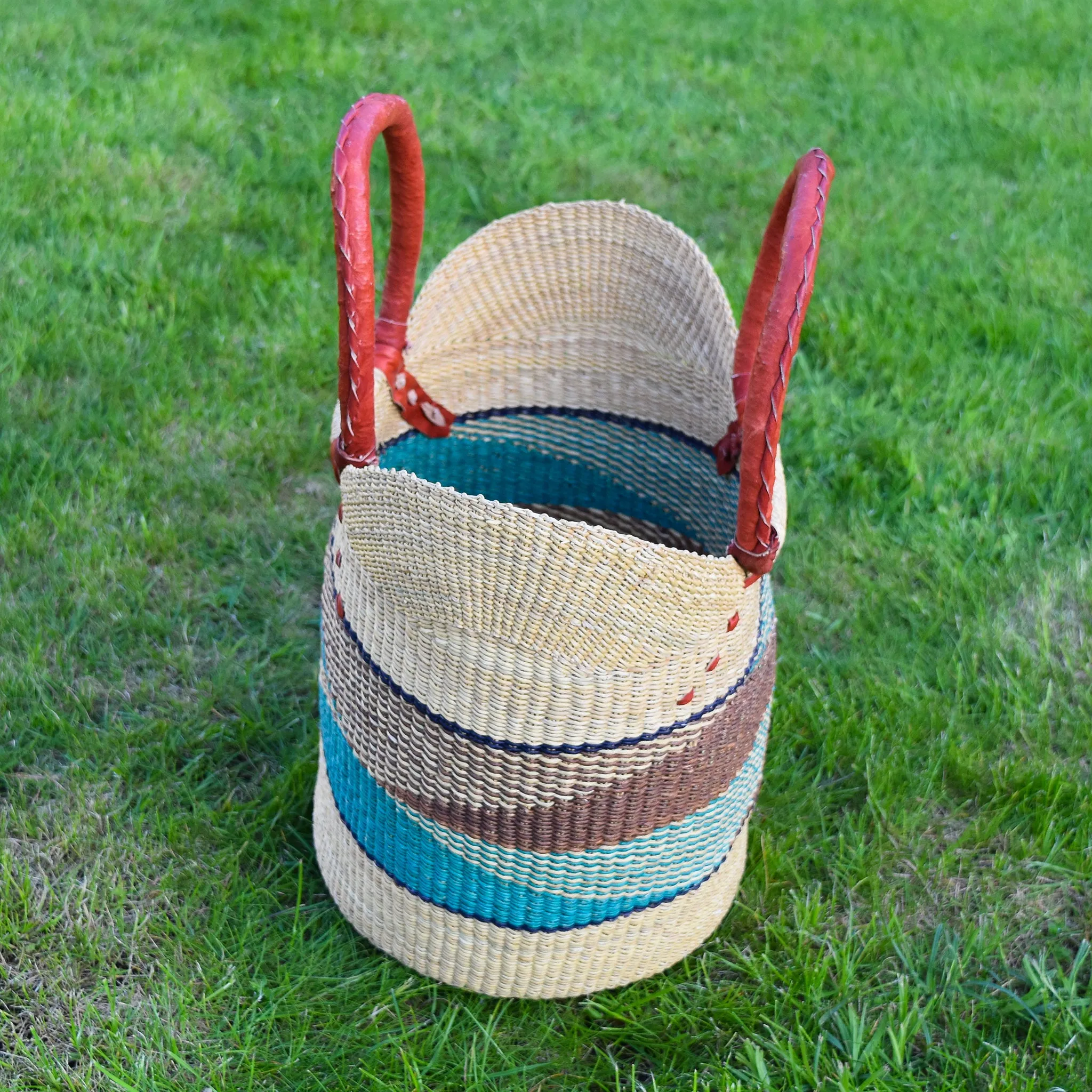 U Shopper Basket Bolga Basket Rufina Designs US019