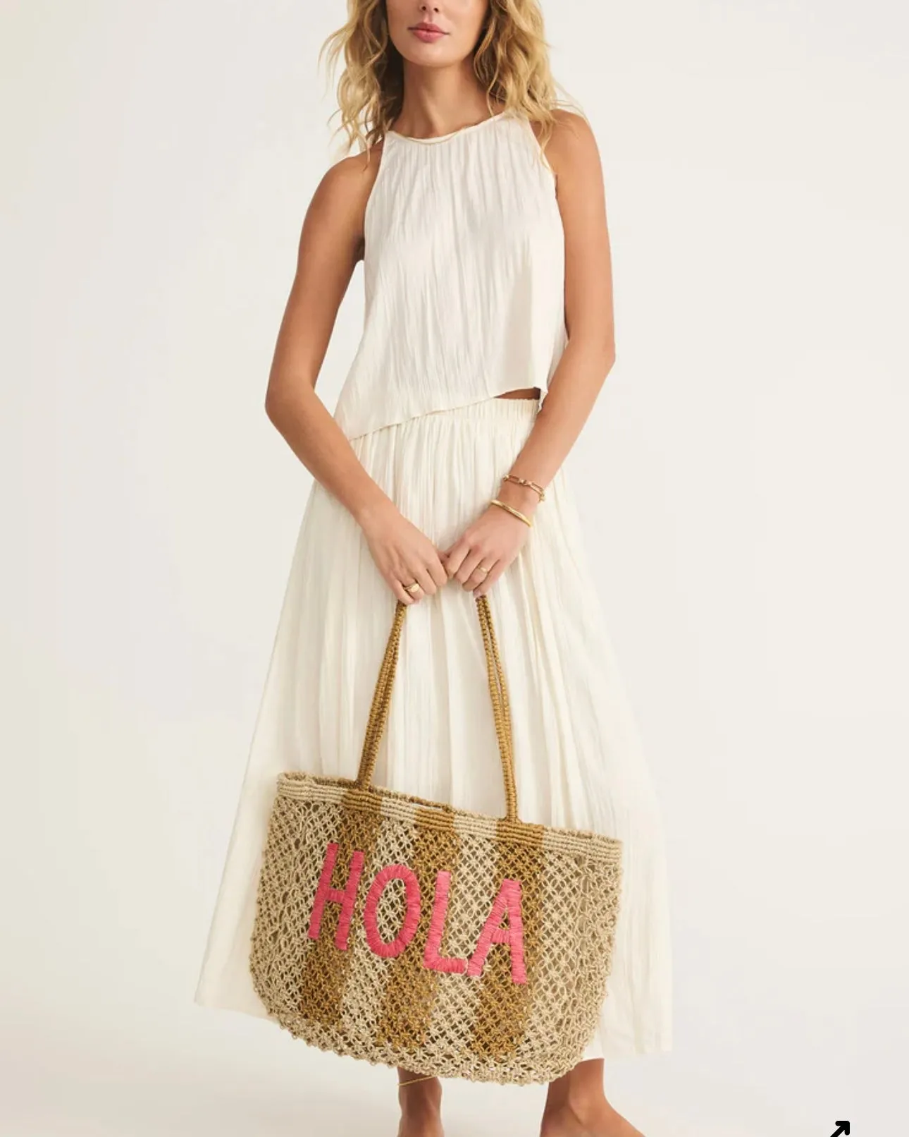 Z Supply Jute Tote- Hola